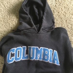 Hooded Columbia sweatshirt